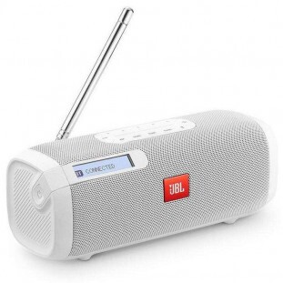 CAIXA DE SOM JBL TUNER FM BLUETOOTH BRANCO        