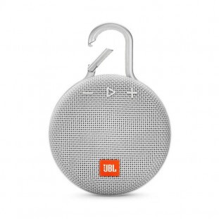 CAIXA DE SOM JBL CLIP 3 BLUETOOTH BRANCO          