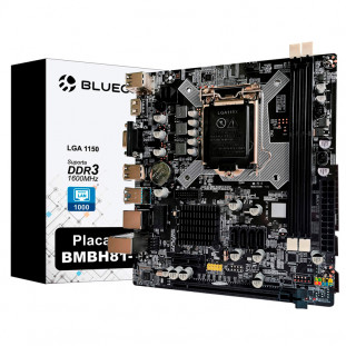 PLACA MAE BLUECASE BMBH81-D2 BOX DDR3 1150P       