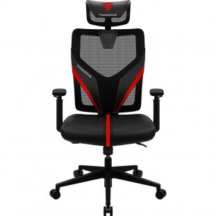 CADEIRA THUNDERX3 YAMA ERGONOMIC PT/VERMELHO      