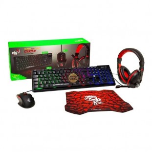 COMBO ELG GAMER 4 EM 1 HEADSET STARTER CGST41     