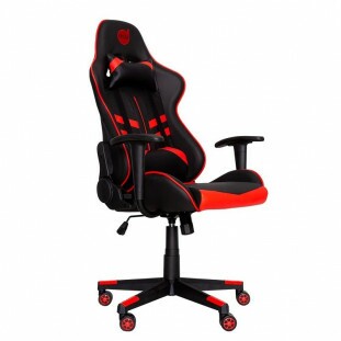 CADEIRA DAZZ GAMER PRIME-X  6200000-8 PT/VERMELHO 