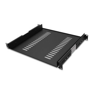 BANDEJA INTELBRAS DESLIZANTE P/RACK BD1U 400MM PRETO