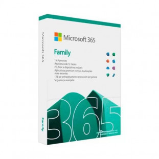 LICENCA MICROSOFT OFFICE 365 FAMILY 6GQ-01543     