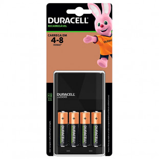 CARREG.DURACELL AA/AAA + 4 PILHAS PT              