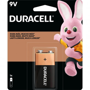 BATERIA 9V DURACELL ALCALINA MN1604 