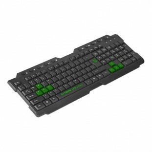 TECLADO ELG GAMER DRAGON WAR TGDW PRETO           