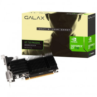 GPU GALAX N.GEFORCE GT 710 2GB DDR3 64BITS        