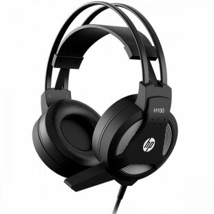 FONE HP GAMER H100 C/MICROF. PRETO                