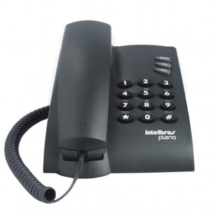 TELEFONE COM FIO INTELBRAS PLENO PRETO 4080051