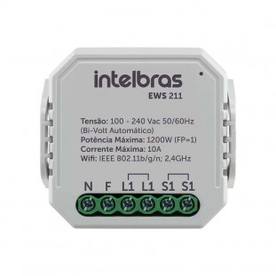 INTERRUPTOR INTELBRAS CONT.DE CARGA WIFI EWS 211  