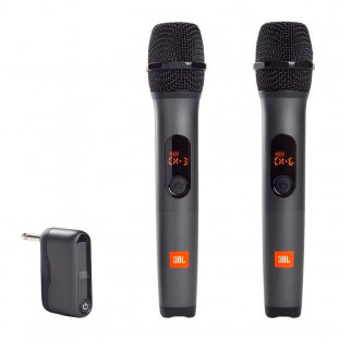 MICROFONE JBL WIRELESS MICROPHONE SET S/FIO 2 MIC 