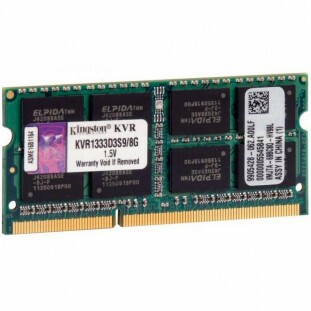 MEM.NOT 8GB DDR3/1333MHZ - PC3 10600 KINGSTON