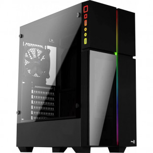 GABINETE AEROCOOL ATX PLAYA RGB VIDRO TEMP. PT    