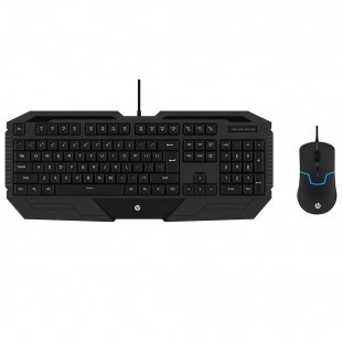 TECLADO+MOUSE HP GAMER USB C/FIO GK1000 PRETO         