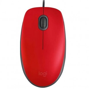 MOUSE LOGITECH USB M110 SILENT VERMELHO           