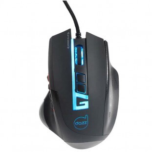 MOUSE DAZZ USB GAMER MOBA PRO 5000DPI             