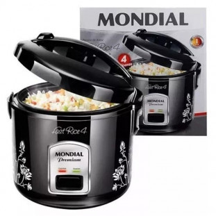 PANELA MONDIAL ELETRICA FAST RICE 4 PE-08 127V PT 