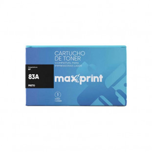 TONNER MAXPRINT 83A PRETO - HP CF283A