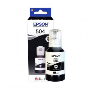 REFIL DE TINTA EPSON T504 PRETO - 127ML           