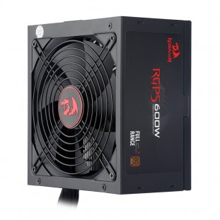 FONTE GAMER REDRAGON 600W 80 PLUS BRONZE          