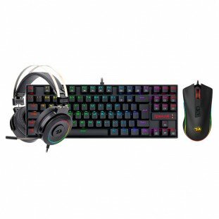 COMBO REDRAGON GAMER 3 EM 1 S125 PRETO            