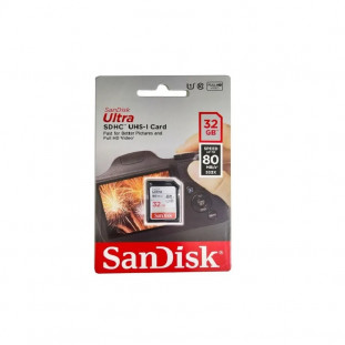 MEM.SD 32GB SANDISK ULTRA CL.10 80MB/S            