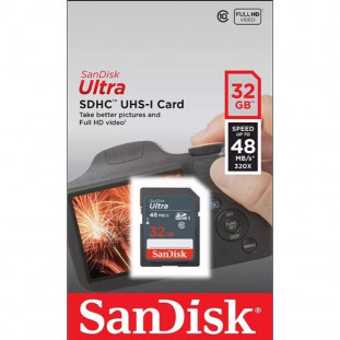 MEM.SD 32GB SANDISK ULTRA CL.10 48MB/S            