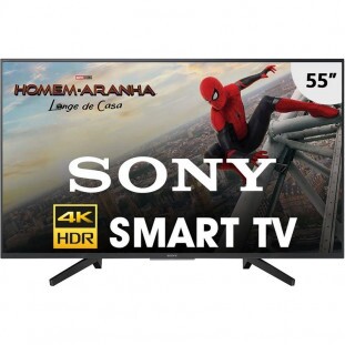 TV LED SONY UHD 4K HDR 55" SMART KD-55X705F PRETO 