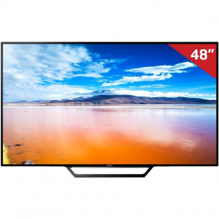TV LED SONY FULL HD 48" SMART KDL-48W655D PRETO   