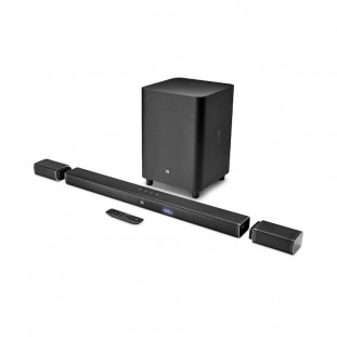 CAIXA DE SOM JBL BAR 5.1 218W BLUETOOTH PRETO     