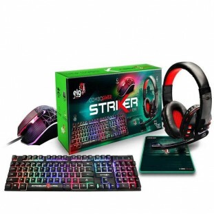 COMBO ELG GAMER  4 EM 1 HEADSET STRIKER - CGSR41  