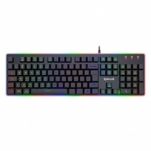 TECLADO REGRAGON GAMER MEMBRANA DYAUS 2RGB PT     