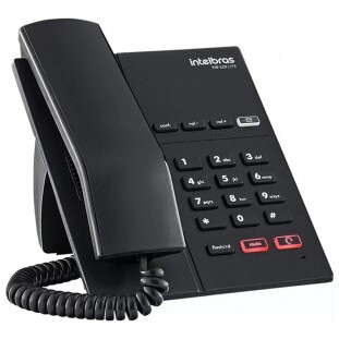 TELEFONE C/FIO INTELBRAS IP TIP 120 LITE PRETO