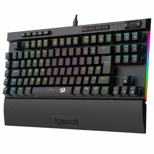 TECLADO REDRAGON GAMER MAGIC-WAND PRO RGB K587RGB-PRO PT/AZUL