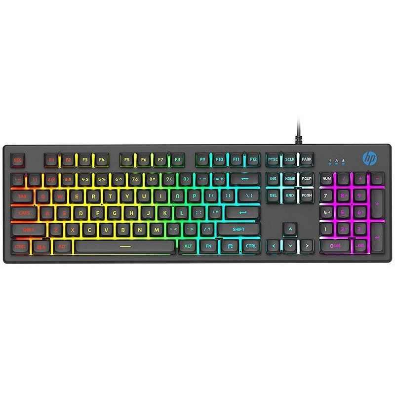 TECLADO HP GAMER K500F MEMBRANA LED PRETO         