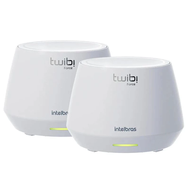 CONJUNTO INTELBRAS ROTEADOR SEM FIO TWIBI FORCE AX WI-FI 6 2.4/5GHZ 4750131