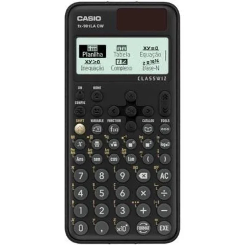 CALCULADORA CASIO CIENTIFICA FX-991LACW CLASSWIZ PRETA