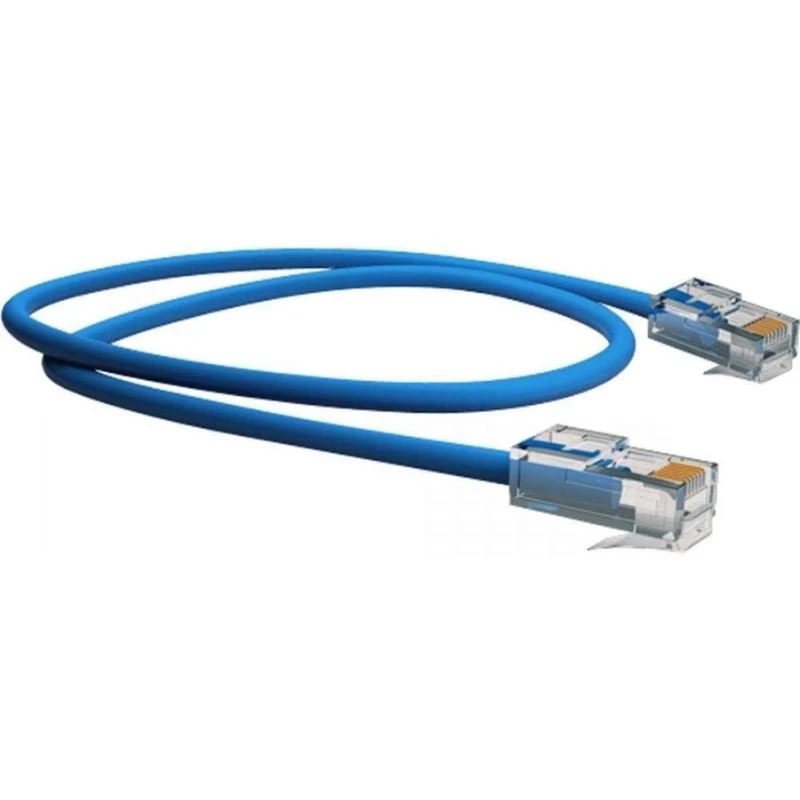 PATCH CORD SOHOPLUS CAT.6E T568A/B 0.5MT AZUL CLARO