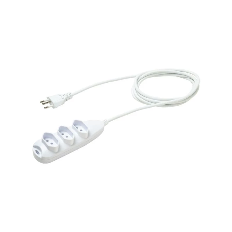 EXTENSAO ELETRICA INTELBRAS 3TOMADAS 10A 3MT BIVOLT BRANCA EXT 3003 4830153