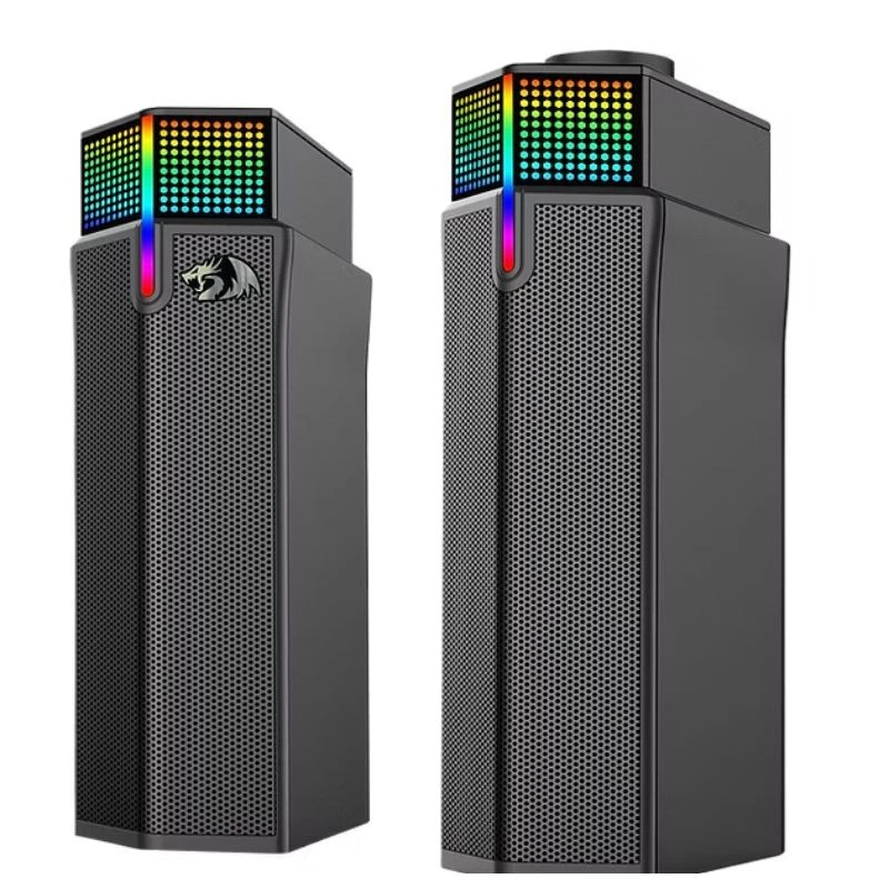 CAIXA DE SOM REDRAGON GAMER YORICK RGB GS511 PRETO