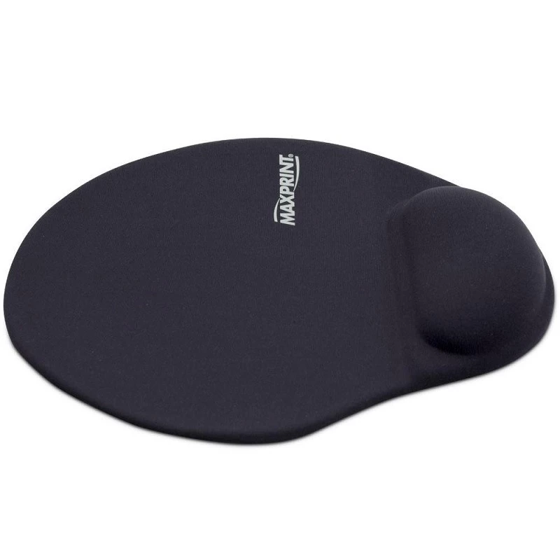 MOUSE PAD MAXPRINT APOIO GEL PRETO 60448-4