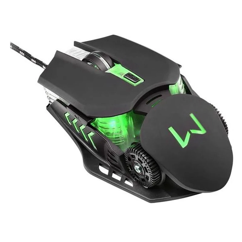 MOUSE MULTILASER USB GAMER KEON MO267 PRETO       