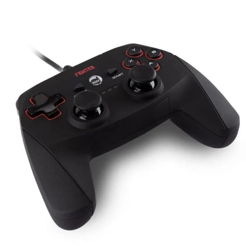 CONTROLE DAZZ DOUBLE SHOCK FIGHTER 1PC PT         