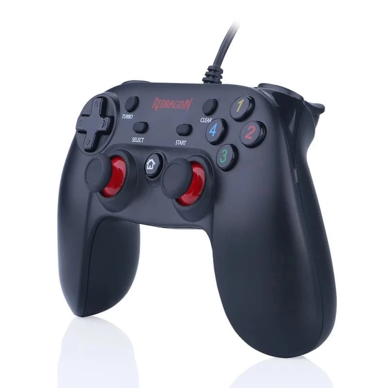 CONTROLE REDRAGON USB SATURN WIRED GAMEPAD G807 PRETO