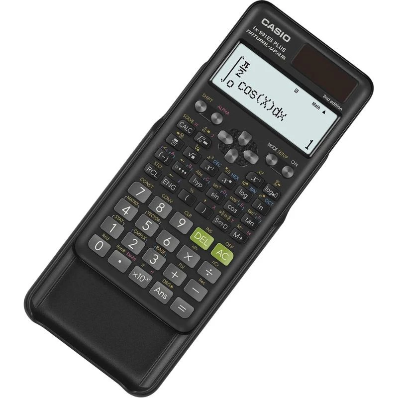 CALCULADORA CASIO CIENTIFICA FX-991ES PLUS-2W4DT PRETA