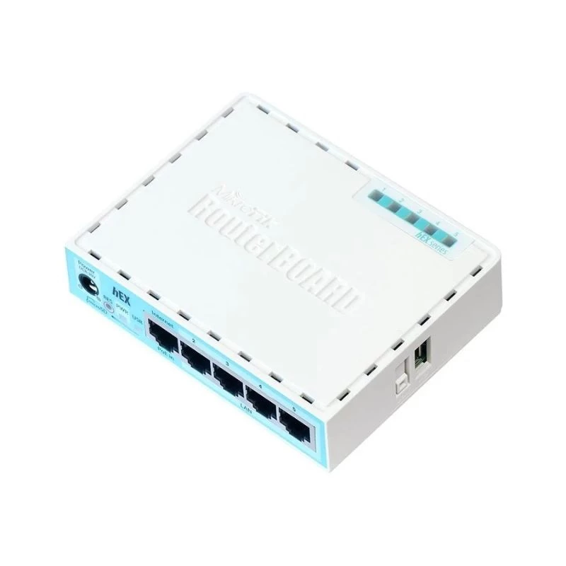 ROTEADOR MIKROTIK ROUTERBOARD HEX SERIES 880MHZ RB750GR3