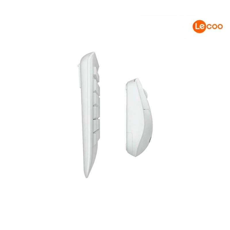 COMBO TECLADO+MOUSE LECOO SEM FIO KW202 BRANCO