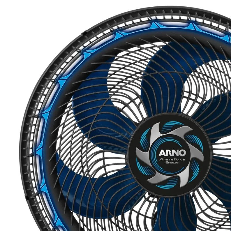 VENTILADOR DE MESA ARNO 40CM XTREME FORCE BREEZE 127V VB40 PRETO