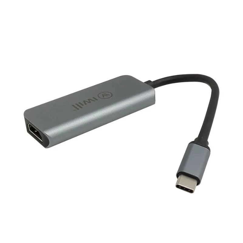 HUB IWILL USB-C MINI 3 EM 1 HDMI/USB/USB-C 1784-HUB USBC 3EM1 GY